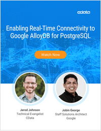 Enabling Real-Time Connectivity to Google AlloyDB