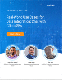 Real World Use Cases of CData Sync - Data Integration and Replication in the Enterprise Including Cloud Data Warehousing, Customer 360, Data Enrichment Initiatives