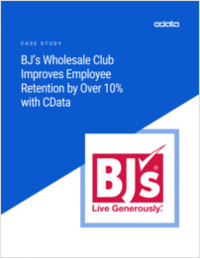 BJ's Wholesale Club Improves Employee Retention by Over 10% with CData's Workday Connectivity Solutions