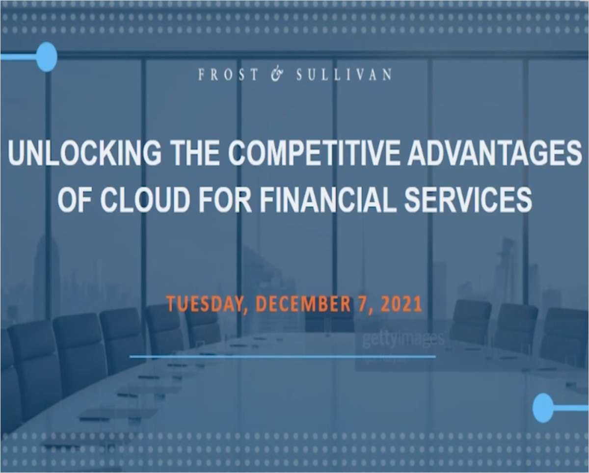 Unlocking the Competitive Advantages of Cloud for Financial Services