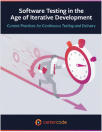Software Testing in the Age of Iterative Development