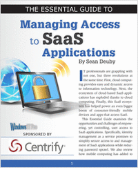 Managing Access to SaaS Applications
