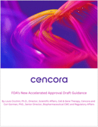 FDA's New Accelerated Approval Draft Guidance