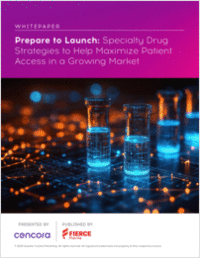 Prepare to Launch: Specialty Drug Strategies to Help Maximize Patient Access in a Growing Market