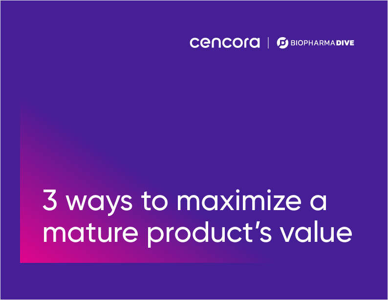 How Pharma Leaders Can Maximize their Mature Products' Value