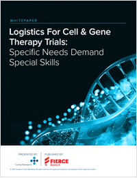 Logistics For Cell & Gene Therapy Trials: Specific Needs Demand Special Skills