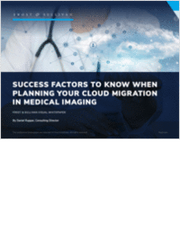 4 Success Factors for Shifting Medical Imaging to the Cloud