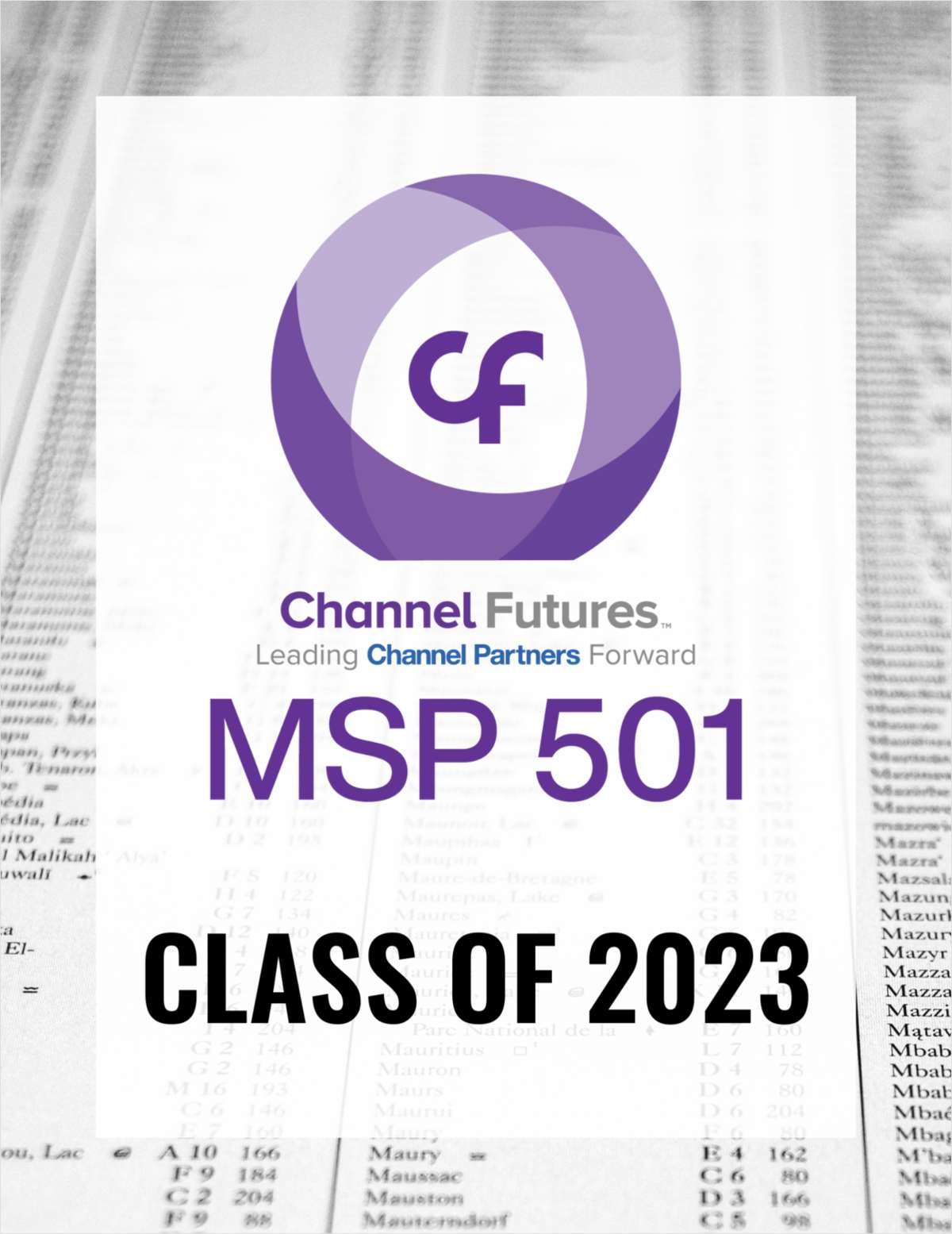 2023 Channel Futures MSP 501: The Complete List