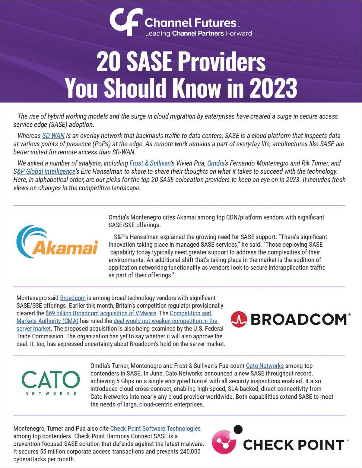 20 SASE Providers You Should Know in 2023