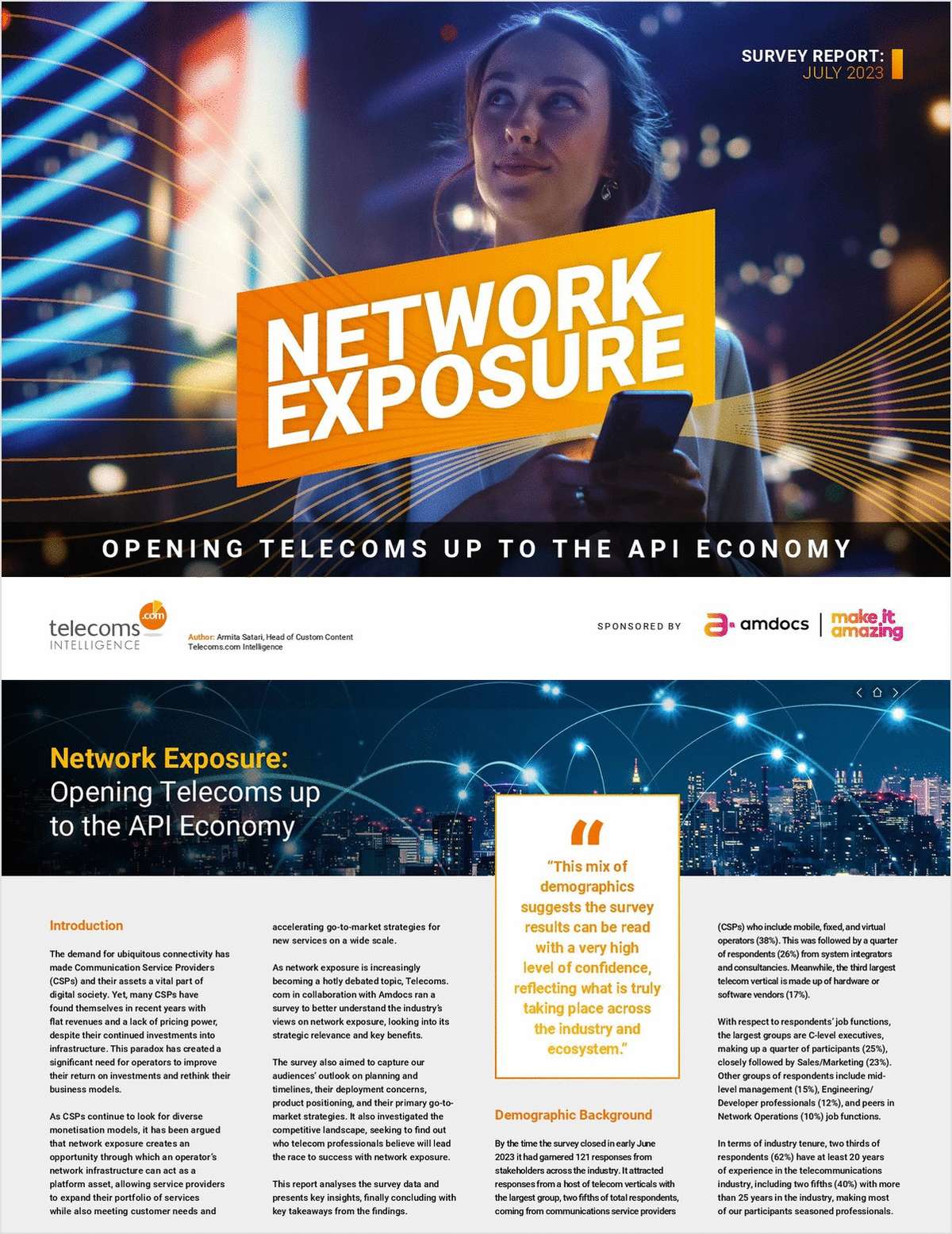 Network Exposure: Opening Telecoms up to the API Economy