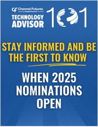 2025 Technology Advisor 101 Nominations - Get Notified