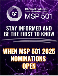 Get Notified - Channel Futures MSP 501 2025 Application