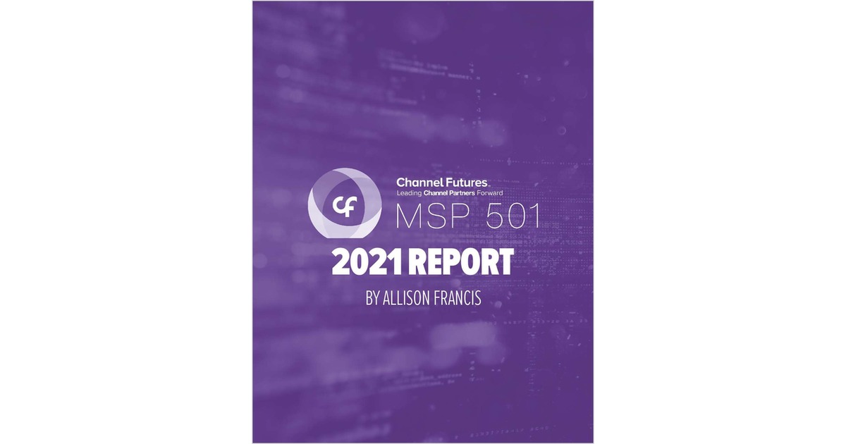 Channel Futures MSP 501 2021 Report Free Report