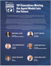 101 Channel Executives Moving the Agent Model Into the Future