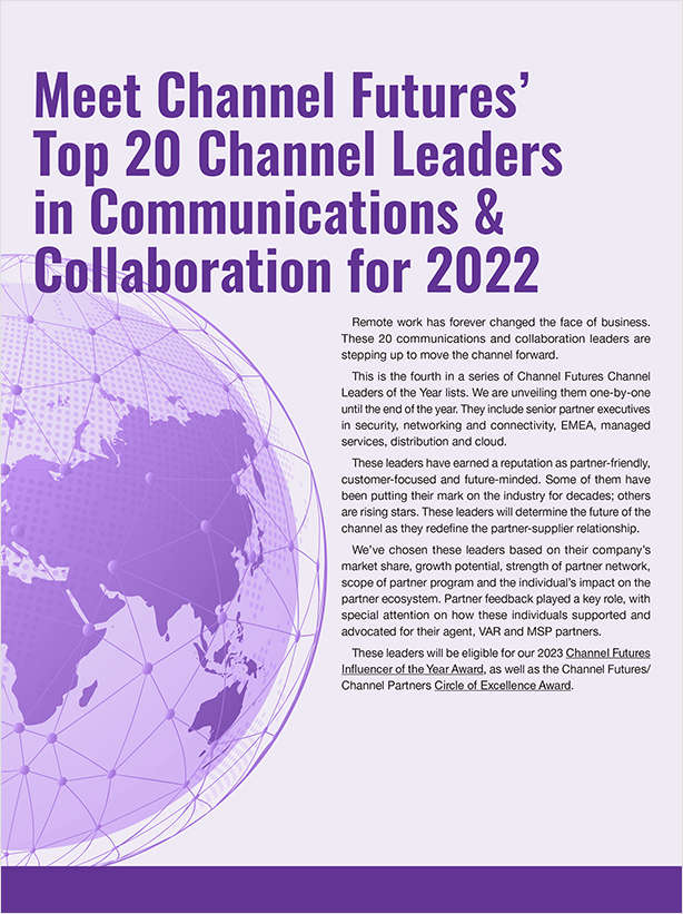 Top 20 Communications & Collaboration Channel Leaders in 2022