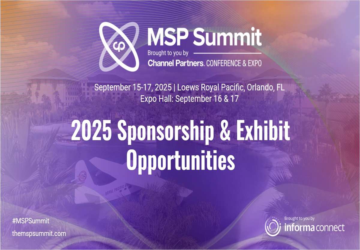 Explore Booth & Sponsorship Opportunities at the #1 IT Event For All Who Sell Managed Services