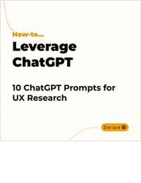 10 ChatGPT Prompts for UX Research