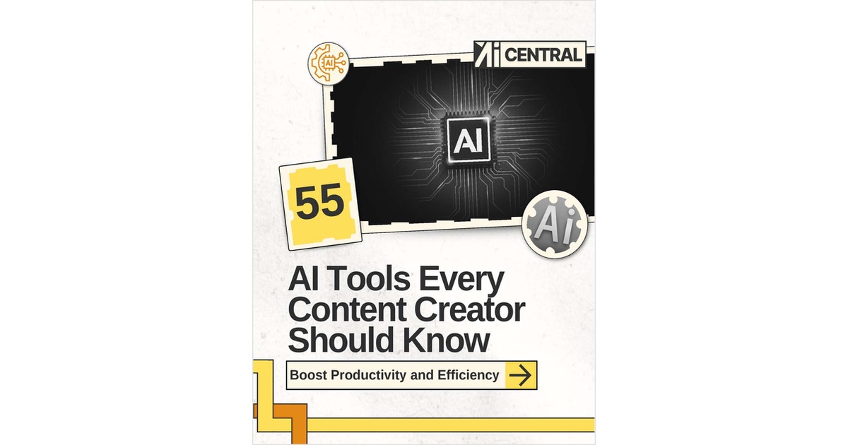 55 Must-Have AI Tools Every Content Creator Needs in 2025 (That are Not ChatGPT)