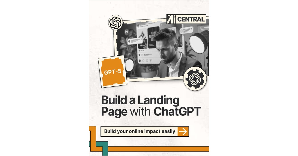 How to Create a Landing Page with ChatGPT: AI-Powered GPT-5 Guide for Marketers & Entrepreneurs