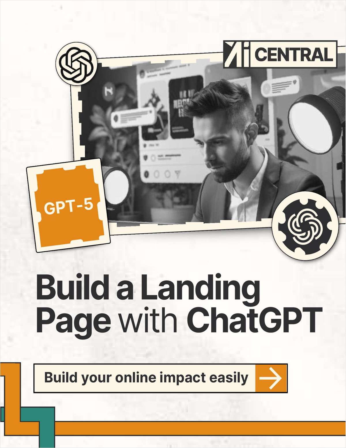 ow to Create a Landing Page with ChatGPT: AI-Powered GPT-5 Guide for Marketers & Entrepreneurs ($21 Value) FREE For a Limited Time
