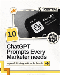 10 ChatGPT Prompts Every Marketer Should Be Using in 2025 ($21 Value) FREE For a Limited Time