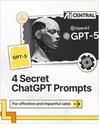 4 Secret ChatGPT Prompts to Skyrocket Sales with AI Tools & GPT-5 Strategies ($21 Value) FREE For a Limited Time