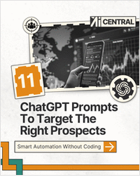 11 ChatGPT Prompts To Target The Right Prospects ($21 Value) FREE For a Limited Time