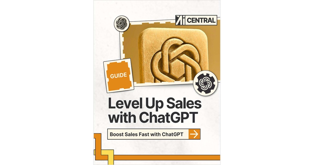 Level Up Sales with ChatGPT: AI-Powered Prompts, Memory Setup, and a Ready-To-Use Workflow Checklist ($21 Value) FREE For a Limited Time
