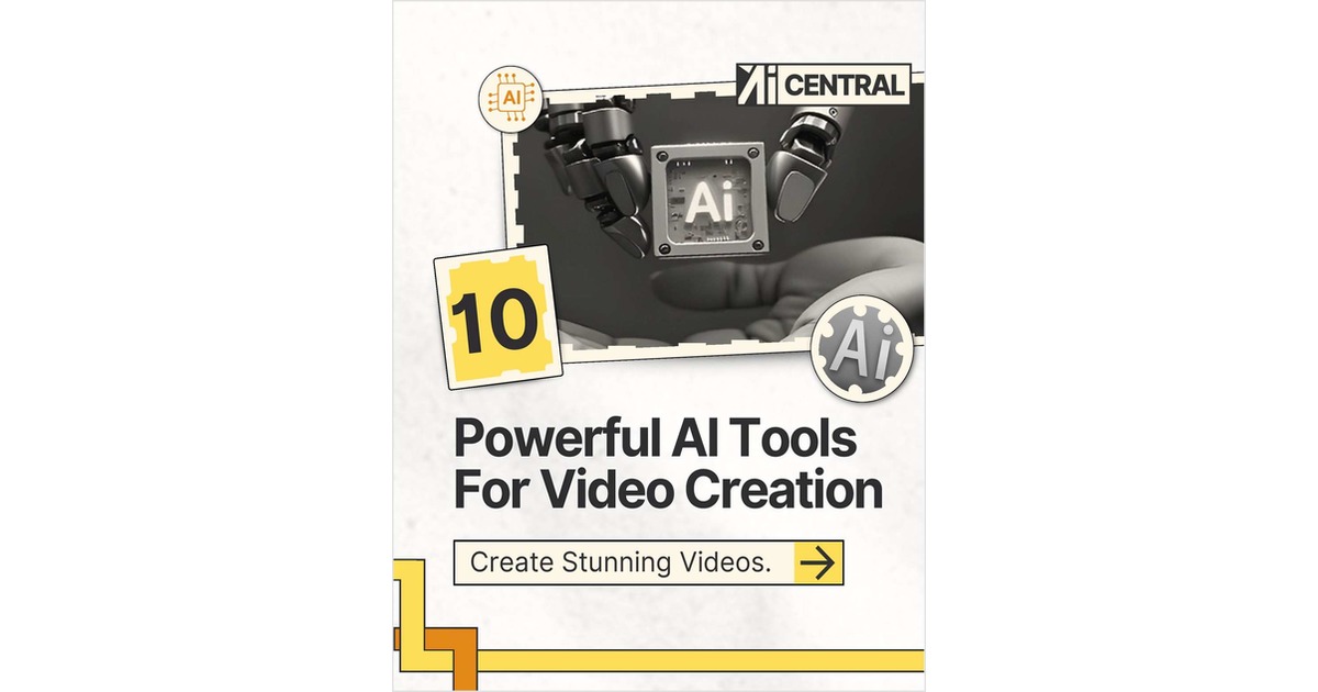 10 AI Video Tools For Faster Content Creation