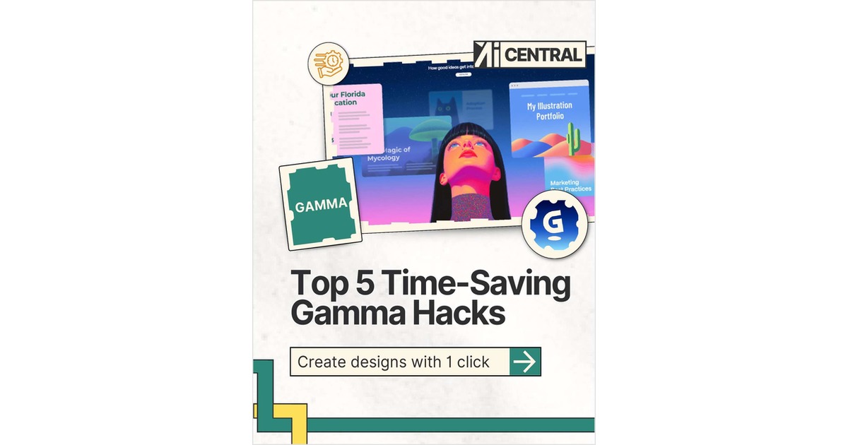 Top 5 Gamma AI Hacks to Save Design Time ($21 Value) FREE For a Limited Time