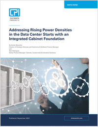Managing Rising Power Densities in Data Center Cabinets