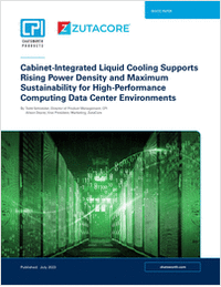 Cabinet-Level Liquid Cooling for High-Density Data Centers