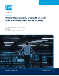 Digital Resilience:  Merging IT Growth with Environmental Responsibility