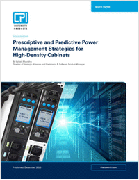 Prescriptive and Predictive Power Management Strategies for High-Density Cabinets