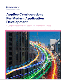AppSec Considerations For Modern Application Development