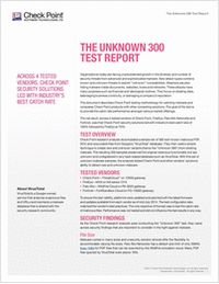 The Unknown 300 Malware Test