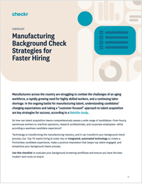 Manufacturing Background Check Strategies for Faster Hiring