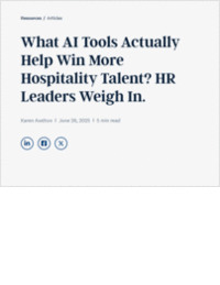 AI Hiring Solutions That Actually Win Hotel Talent