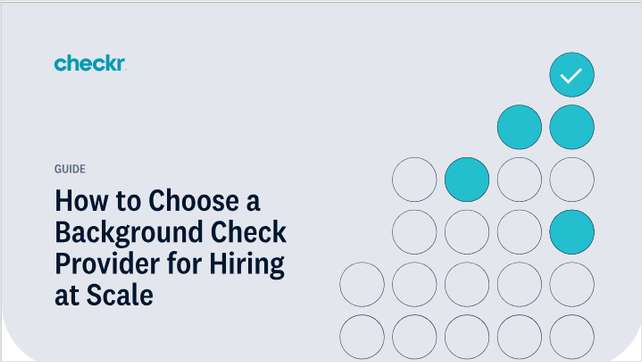 How to Choose a Background Check Provider for Hiring   at Scal