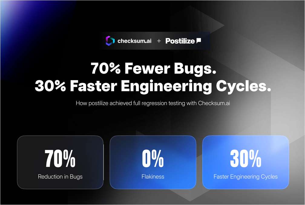 Want to see how to get 70% Fewer Bugs with 0% Flaky Tests for Browser Based Apps