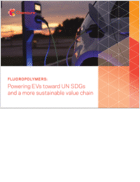 Fluoropolymers: Powering EVs toward UN SDGs and a more sustainable value chain