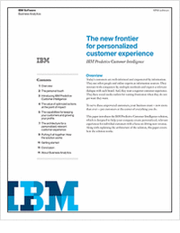 The New Frontier for Personalized Customer Experience
