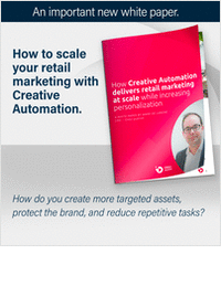 Creative Automation -- retail marketing and personalization at scale