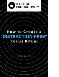 How to Create a 'Distraction-Free' Focus Ritual