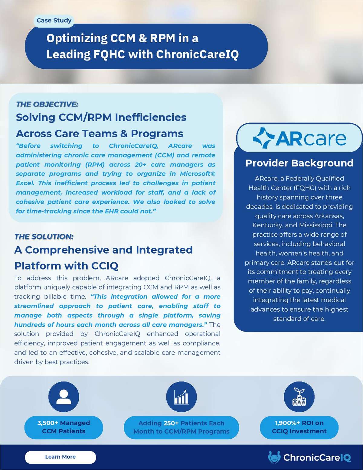 This Leading FQHC Scaled CCM & RPM--and Achieved a 1,900% ROI