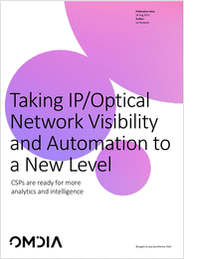 Omdia: Taking IP/Optical Network Visibility and Automation to a New Level