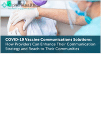 COVID-19 Vaccine Communications Solutions