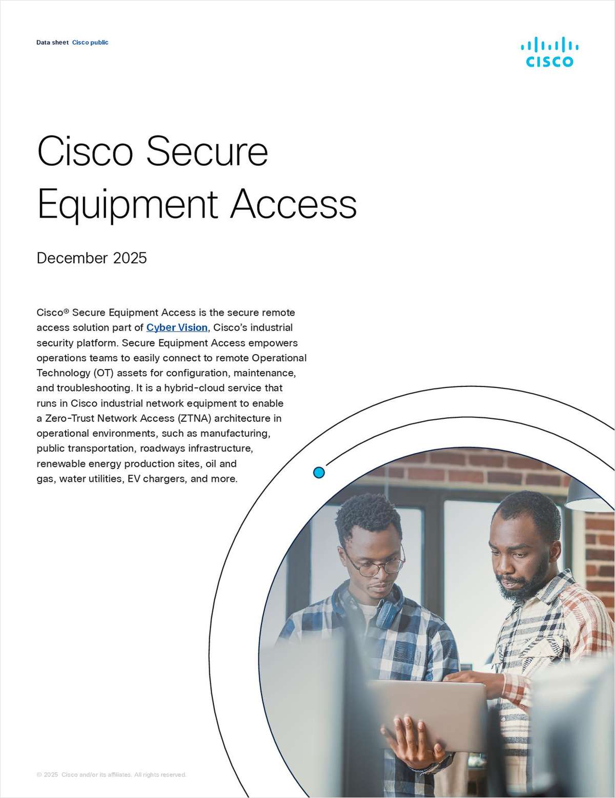 Cisco Secure Equipment Access data sheet