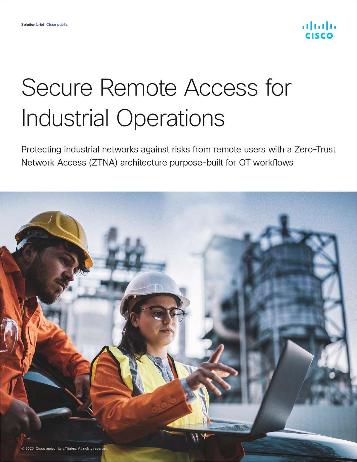Secure remote access for industrial operations solution brief