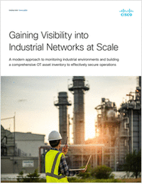 Gaining visibility into industrial networks at scale solution brief
